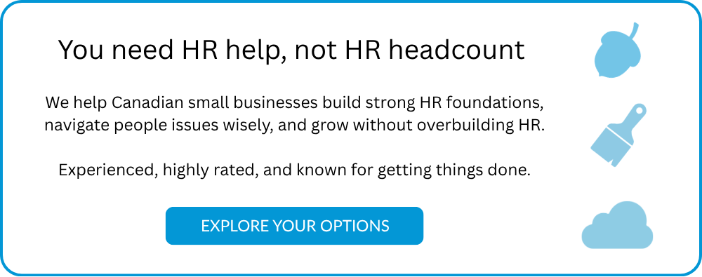 practical HR support for Canadian small business